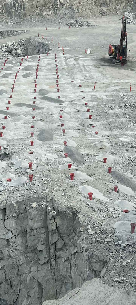drilling and blasting