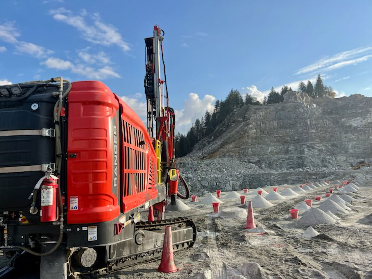 drilling and blasting