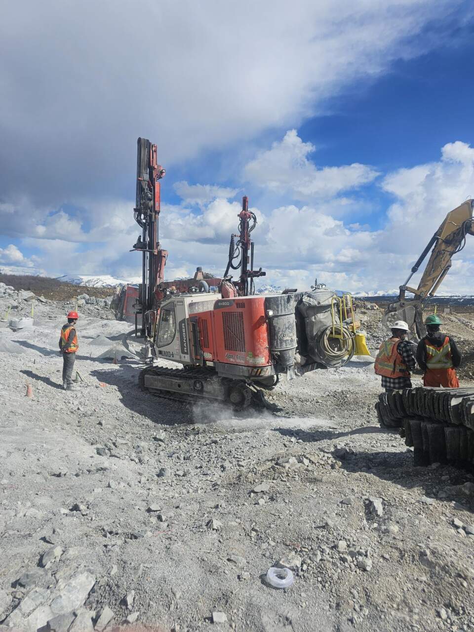 Drilling and Blasting Red Chris Mine